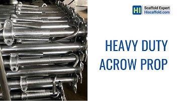 Heavy Duty Adjustable Steel Shoring Acrow Props