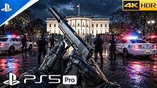 (PS5 PRO) Invading the White House | Realistic Immersive Graphics Gameplay [4K 60FPS HDR]CallofDuty