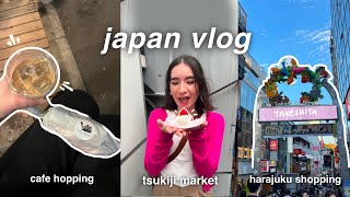 exploring tokyo alone with no plan✨ cafes, tsukiji market, nintento & kiddy land | JAPAN VLOG