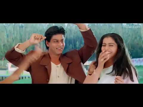 Ladki Badi Anjani Hai - Shahrukh Khan Kajol Alka Yagnik Kumar Sanu 90s Songs(1080p