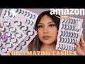 BEST AMAZON LASHES || TRY ON