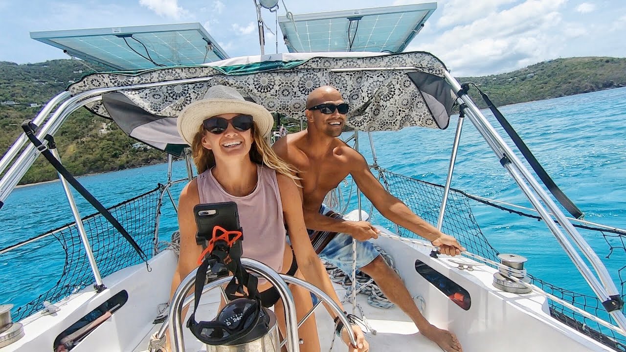 What is BOAT LIFE like in the VIRGIN ISLANDS ? | 111 | Beau and Brandy Sailing