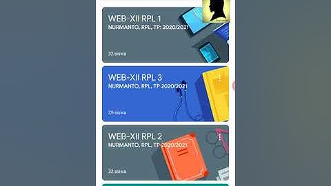 Cara Membuat Absensi dan Mengisi Absen siswa Di Google Class Room
