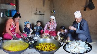 Download Lagu Authentic Nepali Village Cooking || Best Food for the Cold Winter || MP3