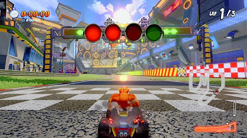 CTR Nitro Fueled - Developer Time Trial: Turbo Track (1:33:25)