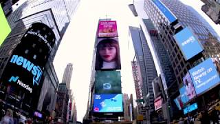 Newsy Times Square Campaign with Nasdaq, August 2018