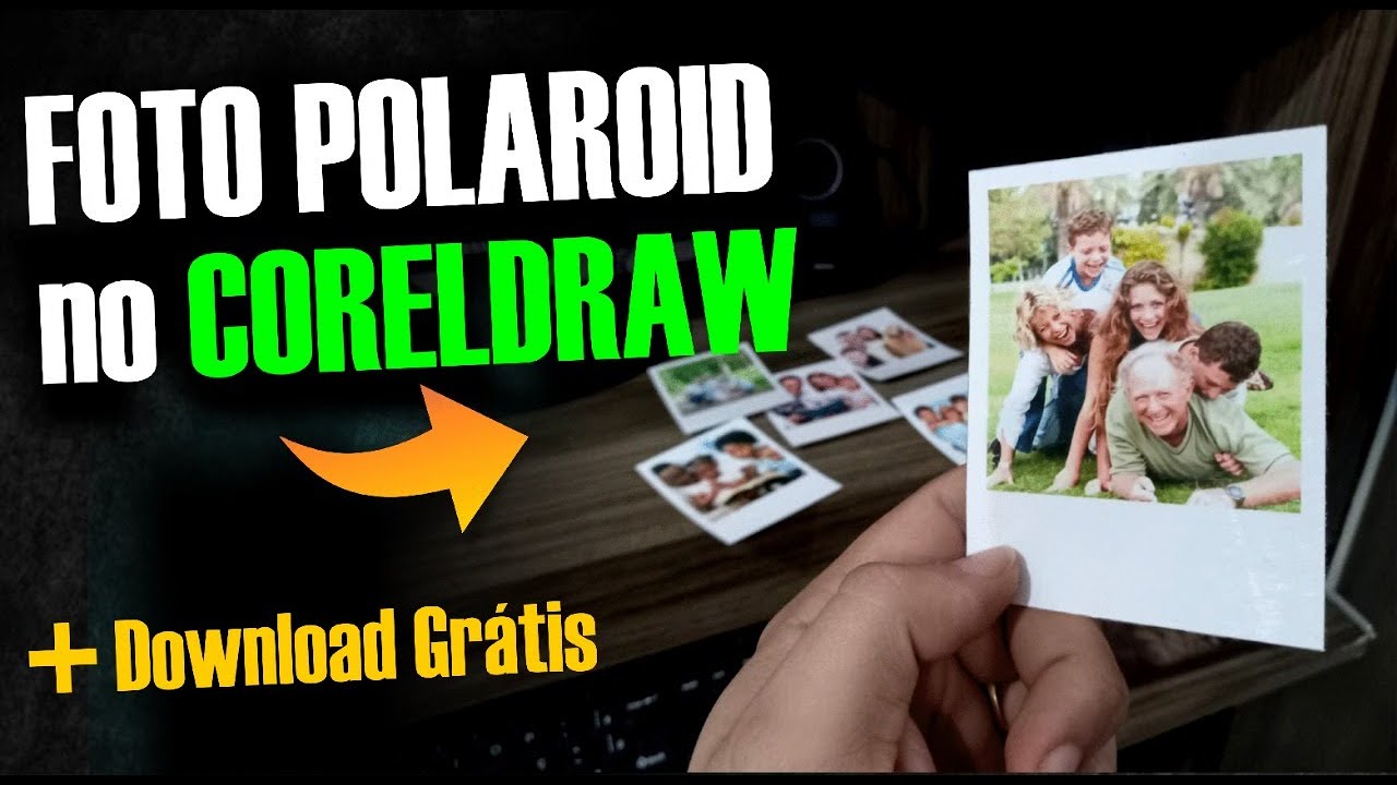 Foto polaroid no corel / Como fazer foto polaroid no corel draw