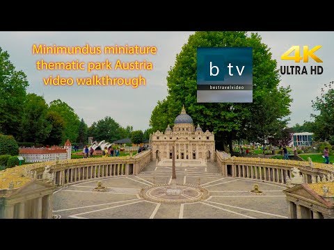 Vidéo: Description et photos du parc Minimundus (Minimundus) - Autriche : Klagenfurt