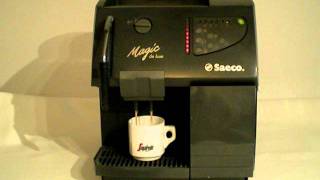 Repairing Saeco Magic coffee maker with error beans empty