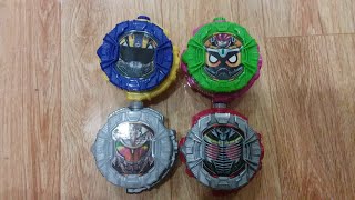 Giới thiệu bốn chiếc đồng hồ thời gian trong phim kamen rider zio