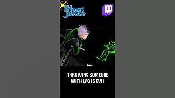 Throwing someone with lag is evil