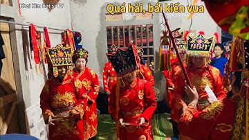 hát then lạng sơn hay, quá hải, bái kiến cửa vua. Lễ lẩu then Lanh cấp sắc. P17