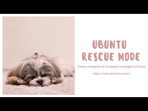 Ubuntu Rescue Mode | Como recuperar el arranque o arreglar tu Linux