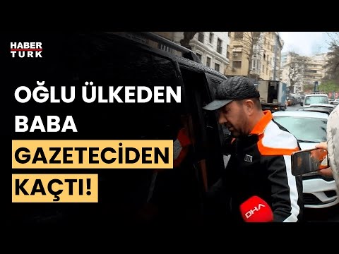 Bülent Cihantimur gazetecileri görünce polis merkezine girmeden kaçtı!