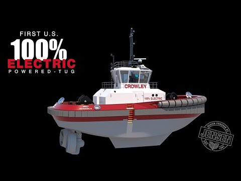 Crowley Will Build and Operate the First Fully Electric U.S. Tugboat