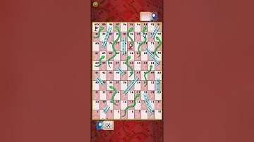 Snake and ladder game | Ludo king snake and ladder 2 player match | Snake ladder game