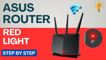How to Fix Asus Router Red Light