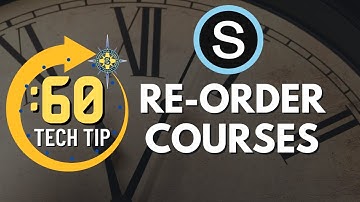 How To Reorder Courses in Schoology