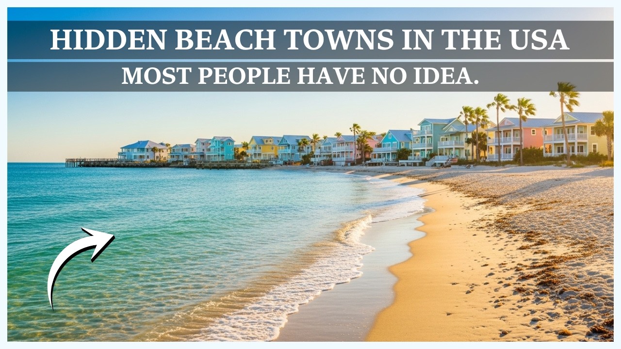 5 Hidden Beach Towns in the USA You Didn’t Know Actually Exist