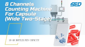 How does a automatic capsule counting machine work? (SED PHARMA)