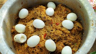 Village chicken biryani cooking|Forest Cooking |Simple Method|Thiruvai food Books