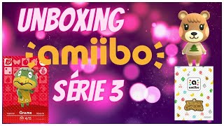 ? UNBOXING CARTES AMIIBO SÉRIE 3 --- Animal Crossing New Horizons