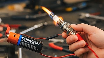 This Man is Genius Makes a Simple Welding Machine from Spark Plugs at Home! Great Invention