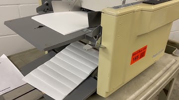 Duplo DF-520 Folding Machine