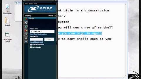 Xfire login hack