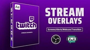 Twitch Stream Overlays Pack - After Effects Template