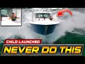 Haulover fail  things you should never do in huge waves  wavy boats