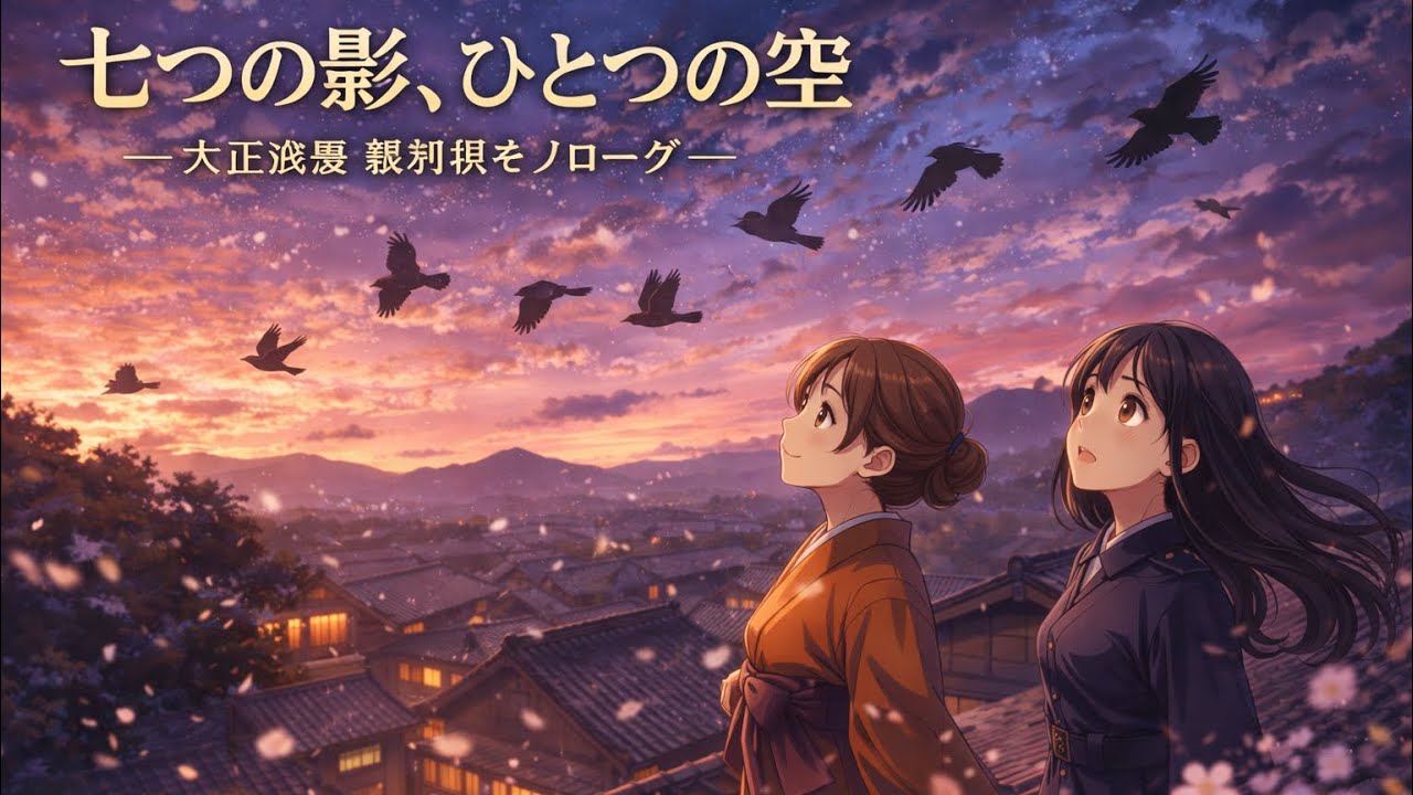 七つの影、ひとつの空 ― 大正浪漫 黒羽根モノローグ ―_【AI華劇団 TAISHO ROMAN REVUE Sriese】