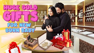 Newborn Baby ke liye Huge Gold Gifts 😍 Grand Surprise for Mom & Daughter ❤ @MrMrsPrinceBenatural