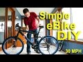 How to make an electric bike for under $500! Fast & Cheap eBike tutorial!