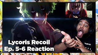 CHISATO AND MAJIMA FINALLY MEET FACE-TO-FACE!!! | Lycoris Recoil Episode 5-6 Reaction