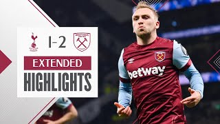 Extended Highlights | Fantastic Away Day Victory | Tottenham Hotspur 12 West Ham | Premier League