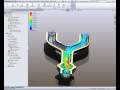SolidWorks Simulation Demo - Split Pipe - from ICT