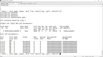 Ruckus ICX - spanning tree enabled by default on router image 8.0.92