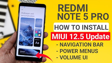 REDMI NOTE 5 PRO MIUI 12.5 | HOW TO INSTALL MIUI 12.5 ON REDMI NOTE 5 PRO | MIUI 12.5 BETA UPDATE