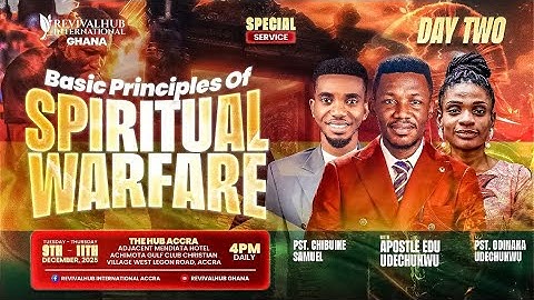 REVIVALHUB INT`N ACCRA GHANA ll SPECIAL SERVICE ll BASIC PRINCIPLES OF SPIRITUAL WARFARE ll 10-12-25