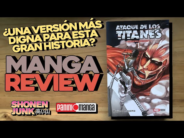 Ataque a los titanes​: Un manga de 13 kilos pensado para los fans más  grandes - Vandal Random