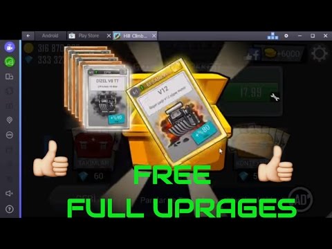 okkomameke Hill Climb Racing UPRAGE HACK 2017 - YouTube