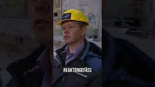 Rückbau eines Kernreaktors: Gigantische Stahlkugel &amp; 7400 Tonnen Abfall #shorts