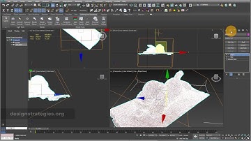 Align "pivot point" in 3ds max after 3d scan
