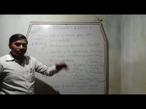 Introduction of science first part