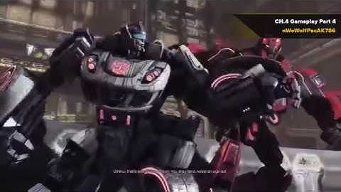 Transformers: Fall Of Cybertron | Chapter.4- Eye Of The Storm | Gameplay Walkthrough PT.3-4