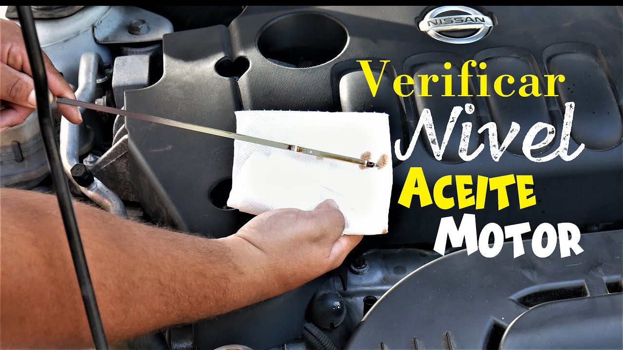 Ese vistazo Caligrafía Como Verificar Nivel De Aceite De Motor De Vehiculo Facil Simple - YouTube