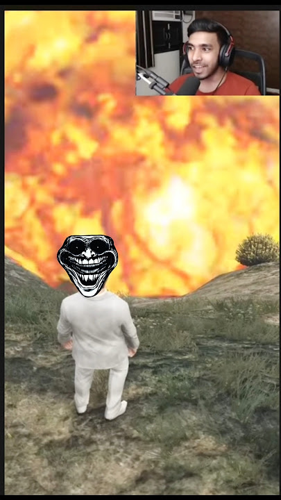 techno gamer For car blast 🤯 GTA V @TechnoGamerz  #tending #gta5 #gta6leaks #tecnogamer #gta