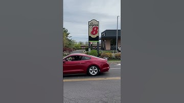 Straight Piped V6 Mustang