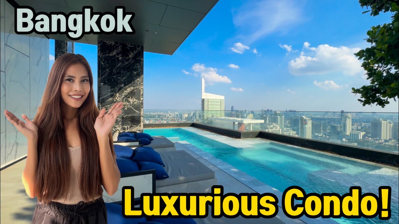 Экскурсия по роскошному кондоминиуму в Бангкоке 2022 года в Таиланде